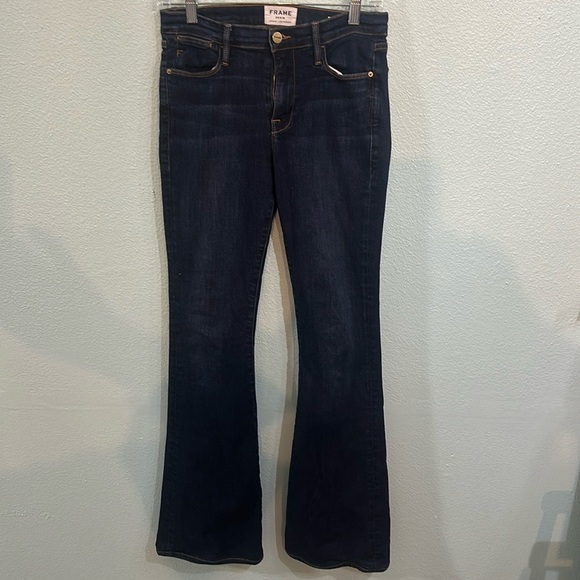 Frame Denim Flare Jeans Excellent Condition - Picture 2 of 10